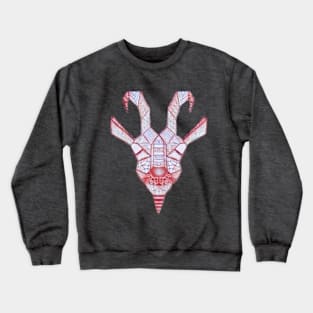 Geometrical Goat Crewneck Sweatshirt